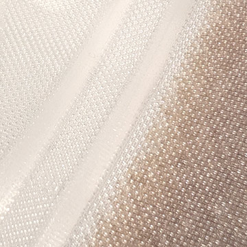 Photo of strategic welds on an IONANICS ion exchanger bag.